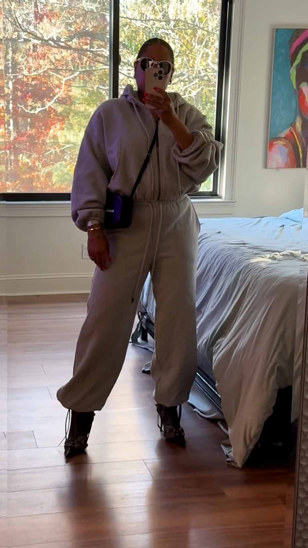 Still my favorite go to sweatsuit! Have in several colors KBB collection. Dress these up or down sneakers to heels. Quality thick 🤏🏽

Wearing Medium top
XS Pants

In the green Small top and Pants

#LTKootd #LTKFindsUnder50 #LTKU