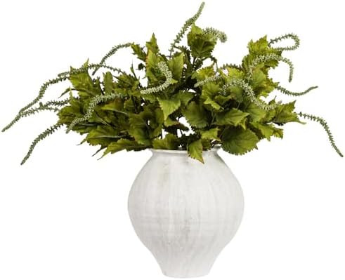 Melorca&Guilla Artificial Plants,6Pcs 33inch Faux Greenery Stems,Faux Branches for Vase, Artifici... | Amazon (US)