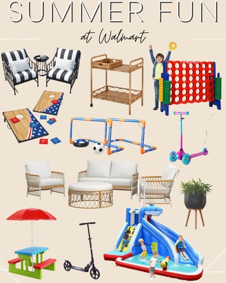 Summer fun items at Walmart 

Patio set, outdoor games, patio furniture, games for kids, summer patio 

#LTKSeasonal #LTKkids #LTKhome