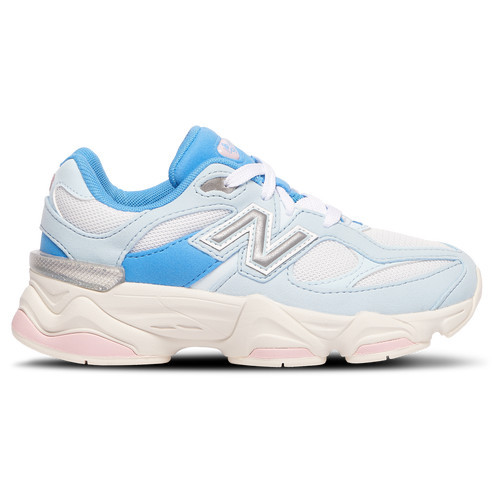 Girls Preschool New Balance New Balance 9060 - Girls' Preschool Shoe White/Blue/Pink Size 12.0 | Kids Foot Locker (US)