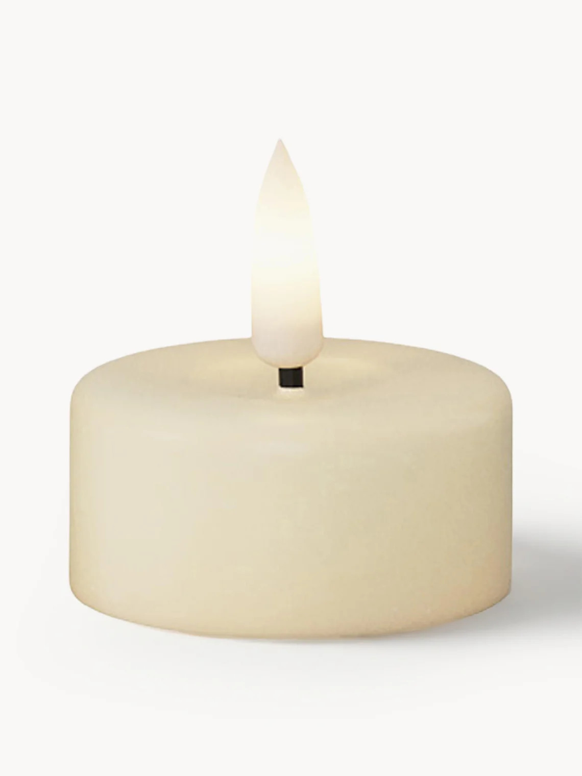 Handgefertigte LED-Teelichter Real Flame, 4 Stück | Westwing EU