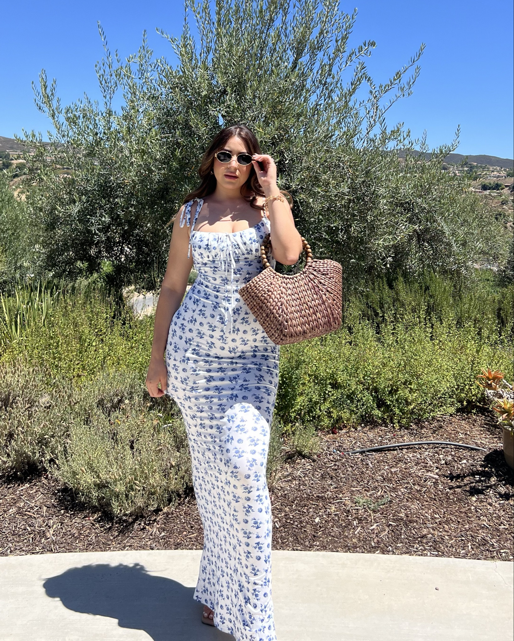 Loved this floral maxi dress for wine tasting! It was so comfy and kept me cool on this hot day  

#LTKFindsUnder50 #LTKSeasonal #LTKSummerSales