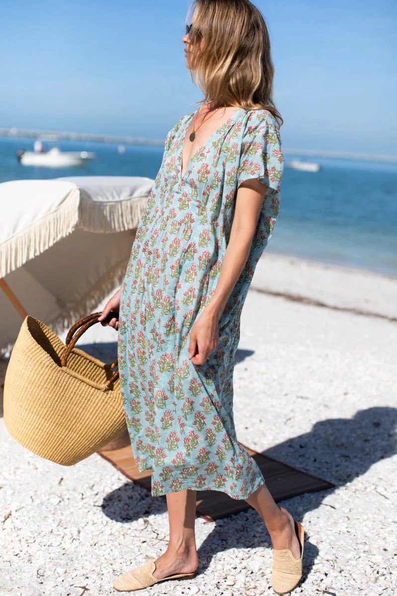 Francina Caftan - Tuesday Flowers | Emerson Fry