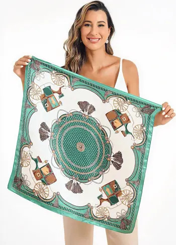 Pure Silk Printed Square Scarf | Nordstrom