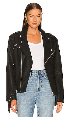 Blaine Boyfriend Moto Jacket
                    
                    PISTOLA | Revolve Clothing (Global)