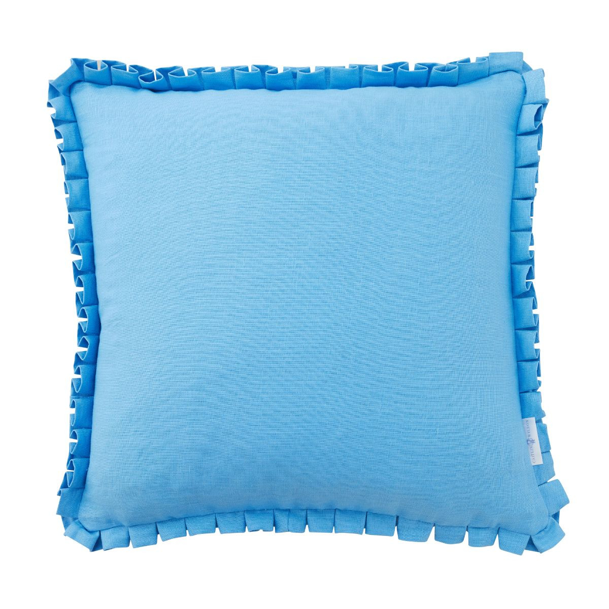 Beth Box Pleat Pillow in Cornflower | Caitlin Wilson Design