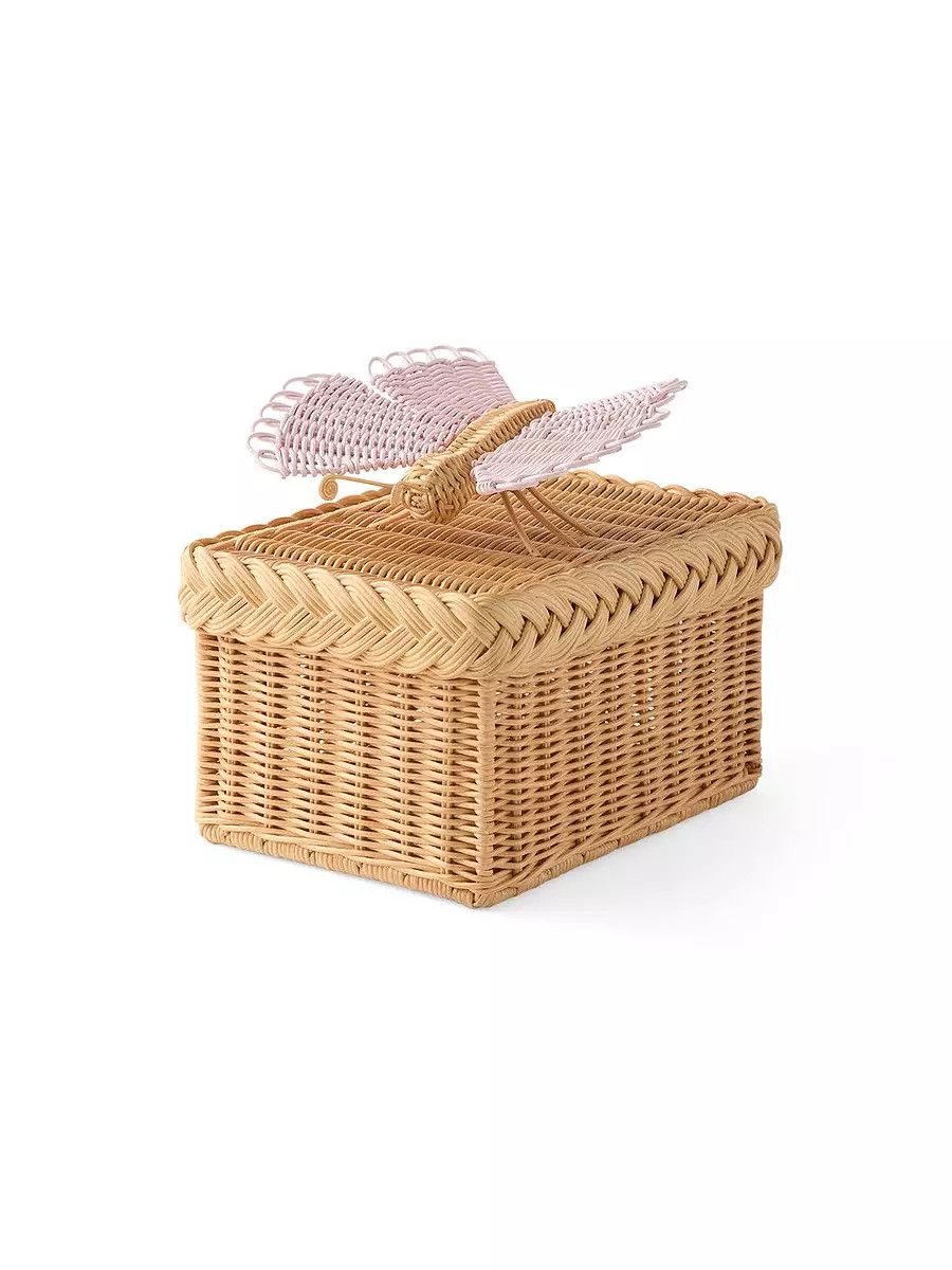 Wicker Trinket Box | Serena and Lily