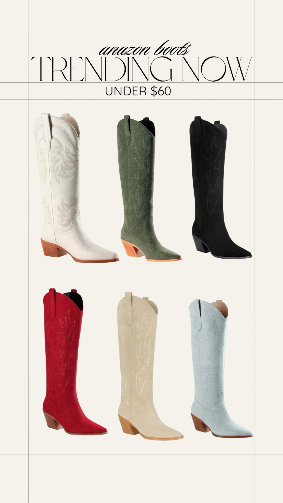 Amazon boots under $60!

#LTKSaleAlert #LTKSeasonal #LTKFindsUnder100