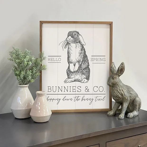 Bunnies & Co. Wall Art | Antique Farm House