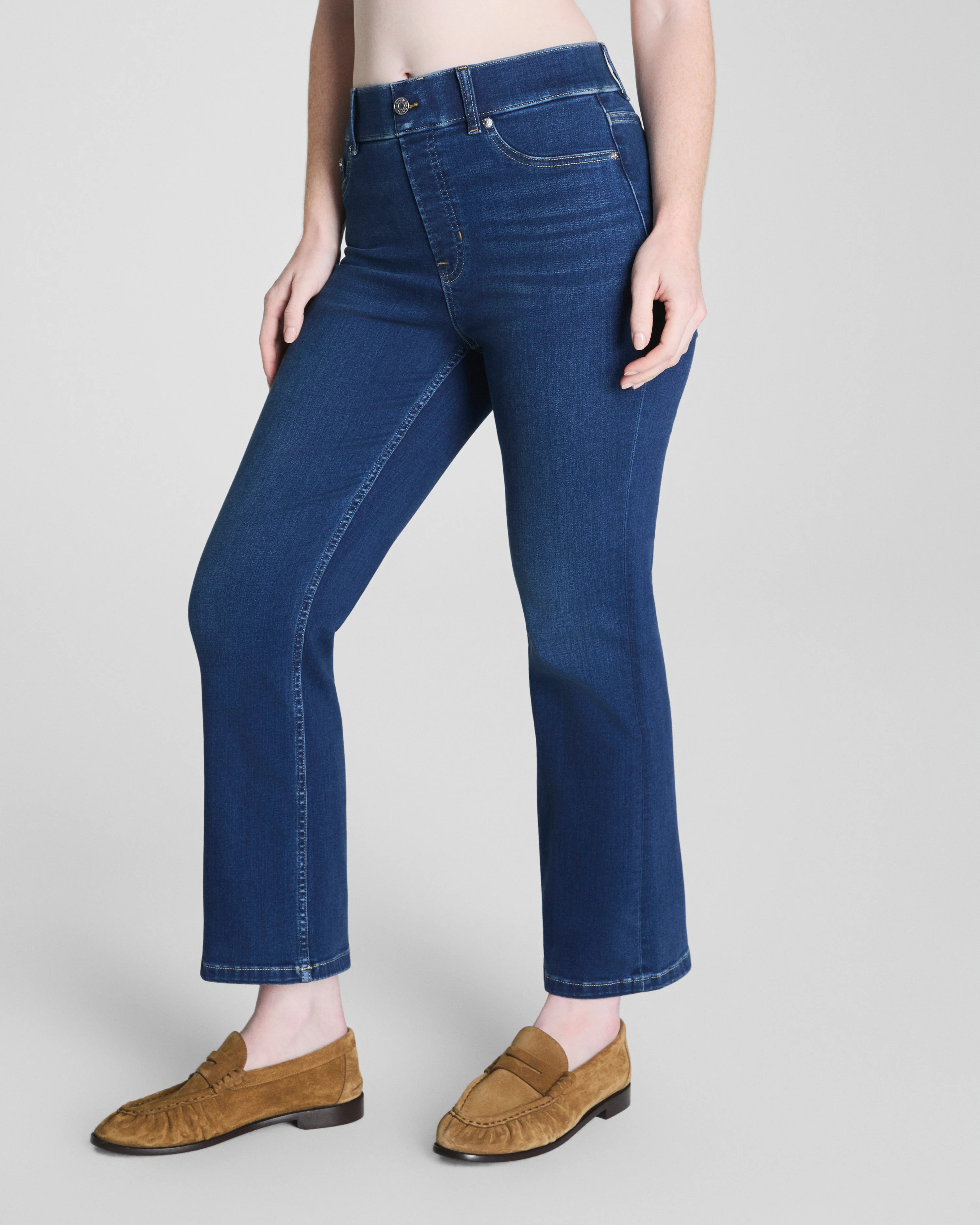 SPANX EveryWear Kick Flare Jeans - Tummy Control High Rise Fit | Spanx