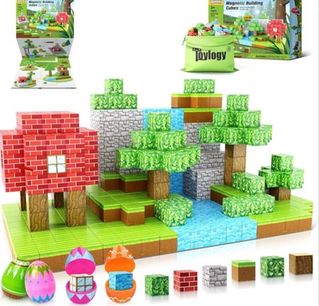 Do you have a Minecraft loving kid? Or one that just loves to build? These magnetic blocks are big win in my house! My boys and my girl all love it! 

#LTKkids #LTKfamily #LTKsalealert