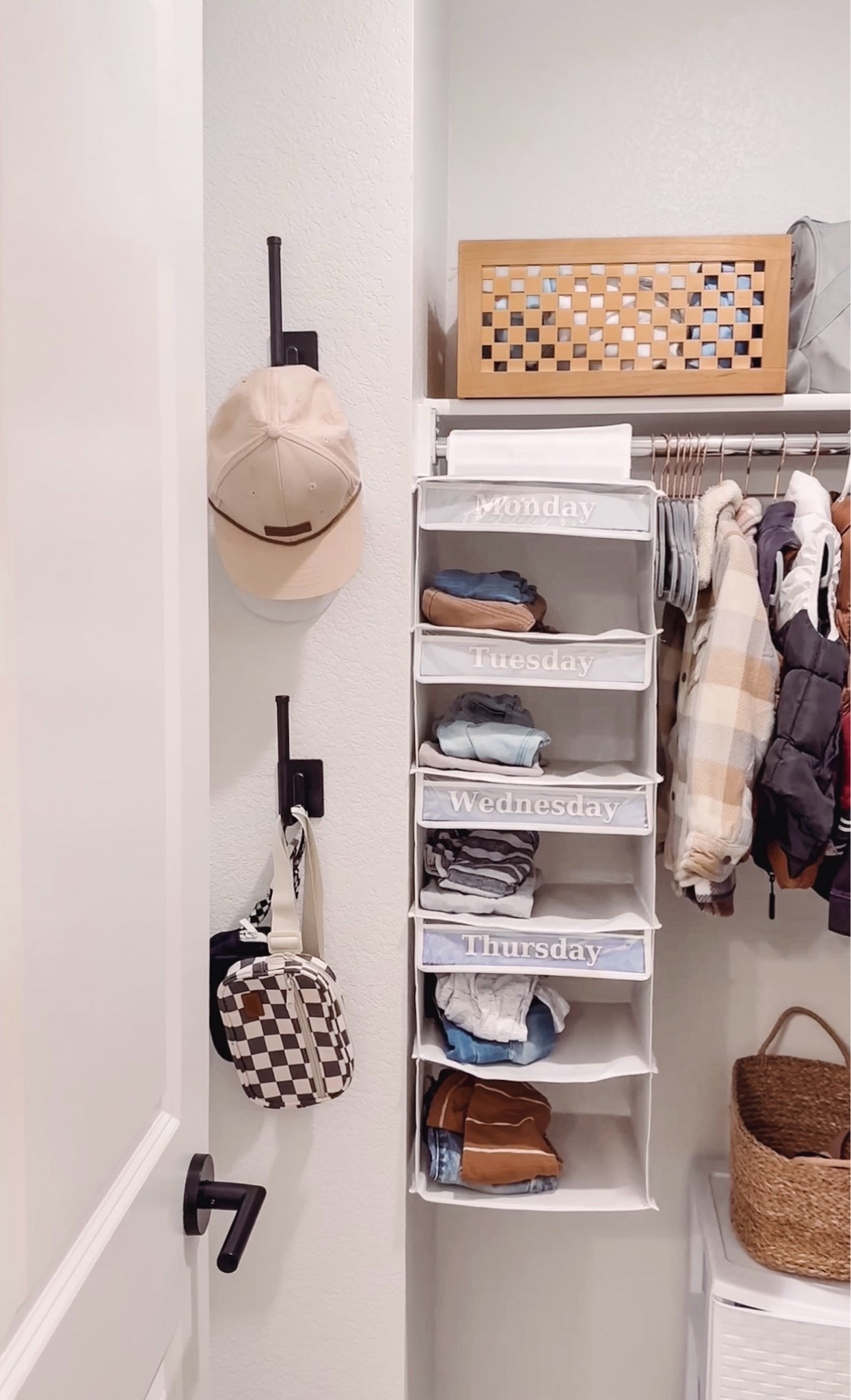 The best clothes organization hack for busy school mornings!! 

School BTS Amazon finds hacks useful practical helpful

#LTKmomlife #LTKKids #LTKSeasonal