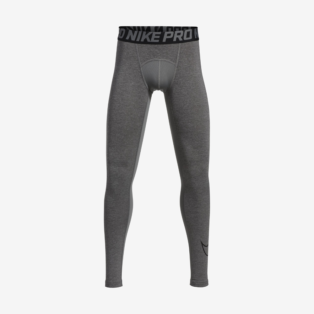 Nike Pro Combat Hypercool - Compression Boys' Tights Size XL (Grey) | Nike US