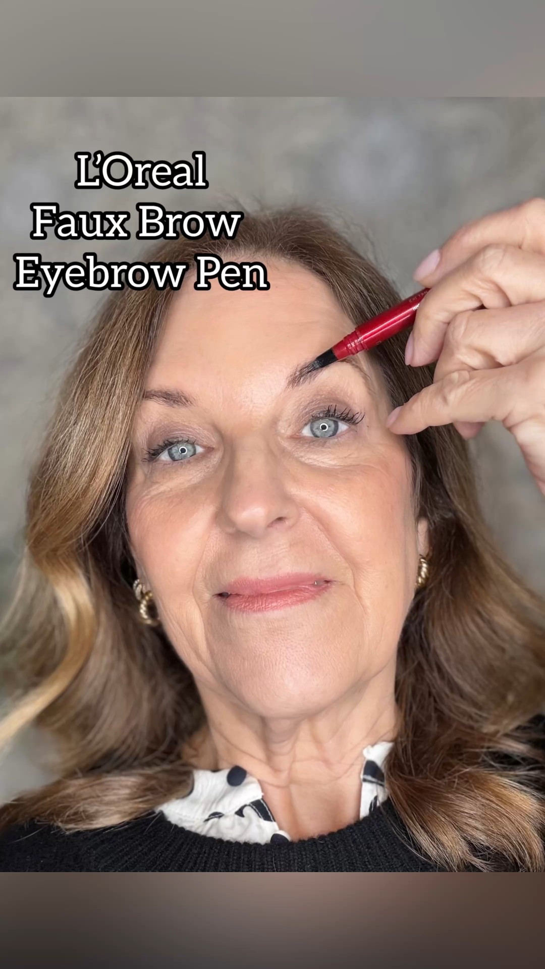 This is an eyebrow game-changer! I struggle with my light-colored/gray eyebrows. This brush is easy to use and creates natural eyebrows. I'm using brown. You can layer and make your eyebrows as dark as you like. 

#LTKBeauty #LTKOver40 #LTKgrwm
