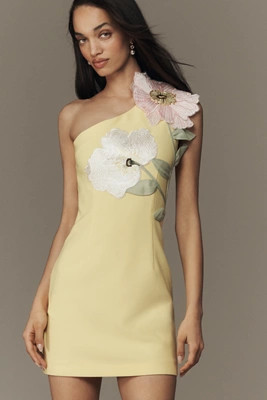 Elliatt Hope One Shoulder Mini Dress | Anthropologie (US)