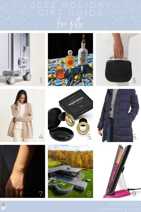 2022 Holiday Gift Guide: Luxe Gifts

—

See all the details over on the blog!

#LTKSeasonal #LTKtravel #LTKGiftGuide