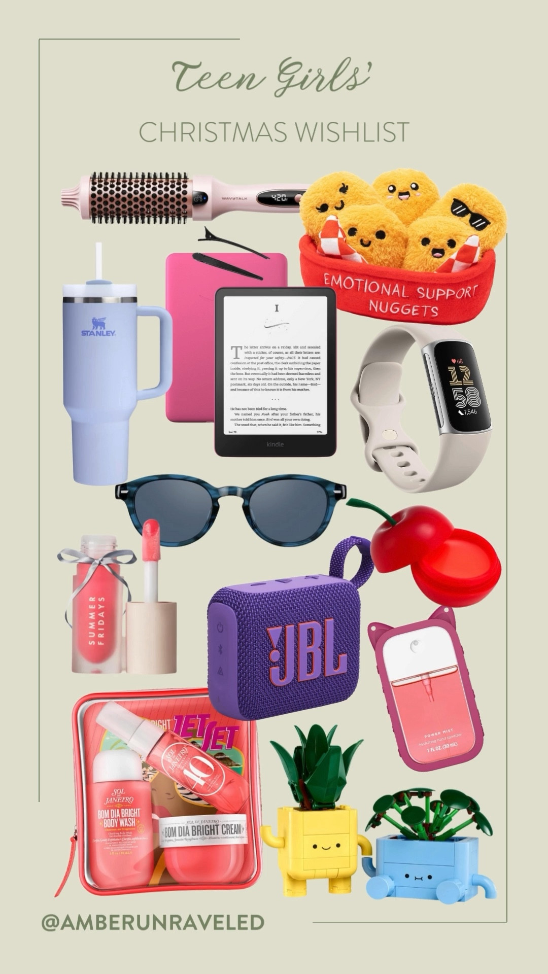 Check out these fantastic gift ideas for the teen girls in your life! Get the Stanley tumbler, Kindle, JBL speaker, and that hilarious emotional support nuggets plush! There are also great stocking stuffers, like the Summer Fridays lip butter balm and that fun cherry lip gloss.

amazon finds, gift guide for teens, book lover, tech gadgets, beauty haul, cute toys, hair care routine, affordable finds

#LTKGiftGuide #LTKSeasonal #LTKBeauty