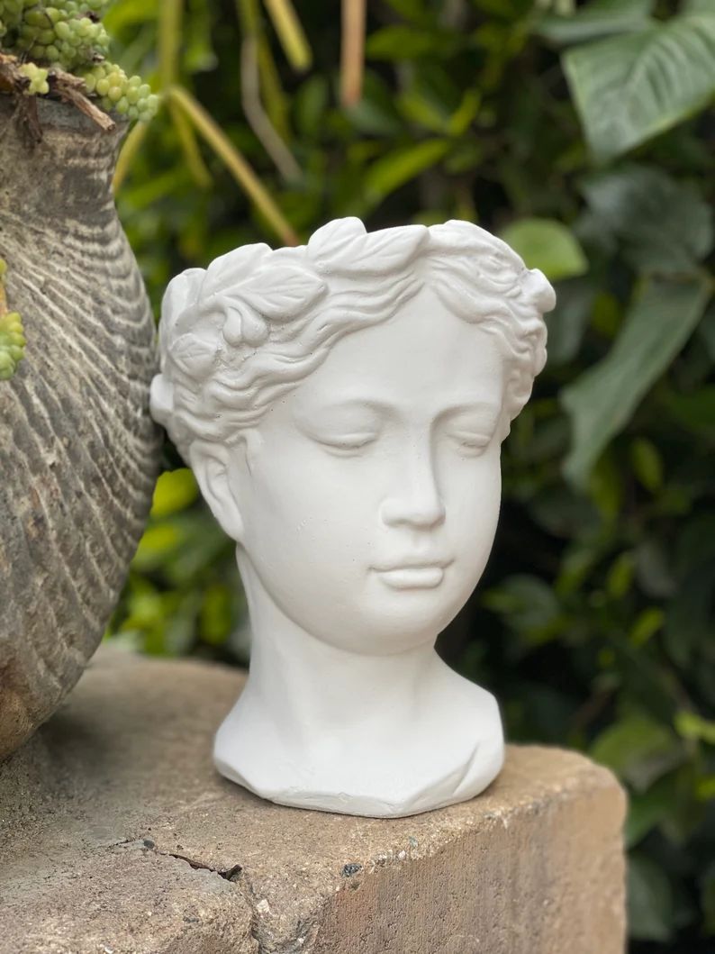 Goddess Bust Vase | Etsy (US)