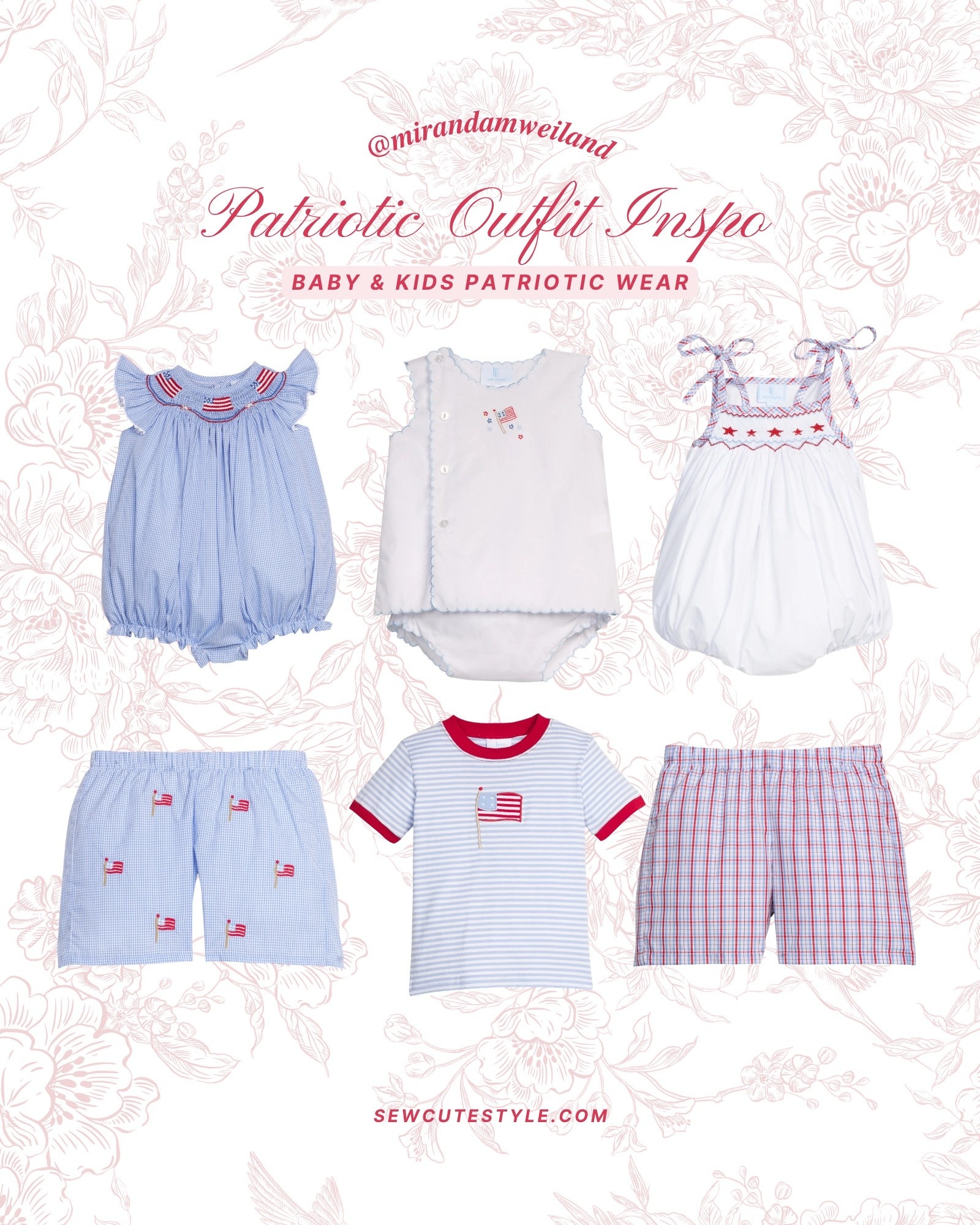 The cutest patriotic finds for little! Baby girl 4th of July outfits or baby boy 4th of July! Either way they will be adorable in this America themed outfits. 

4th of July outfits / patriotic outfit / baby girl 4th of July / baby boy 4th of July / toddler girl 4th of July / toddler boy 4th of July / 4th of July kids outfit / patriotic kids outfit / patriotic baby outfits 