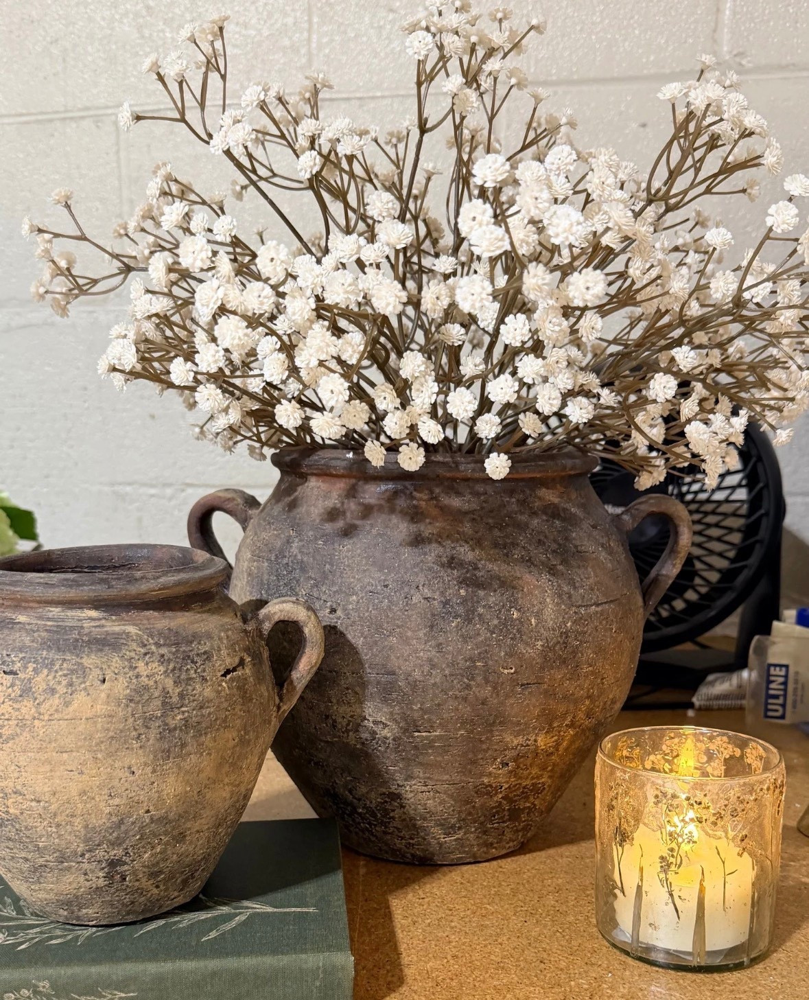 Distressed Terra Cotta vases available to preorder now in two sizes! 