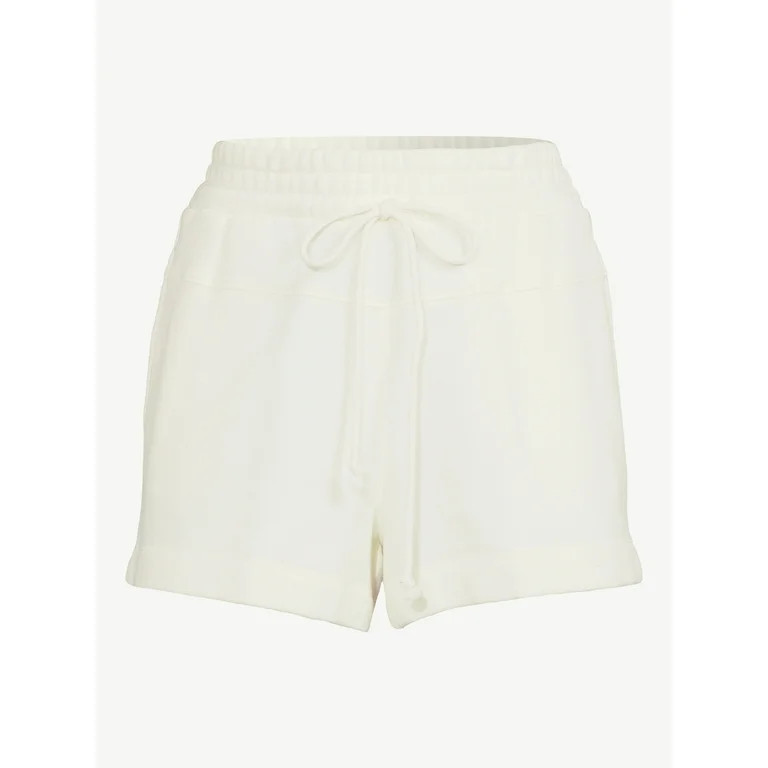 Free Assembly Women's Contrast Stitch Shorts | Walmart (US)
