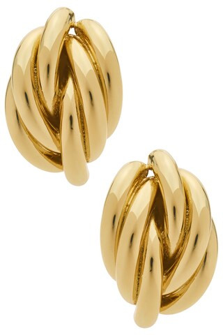 SHASHI Eve Earring in Gold from Revolve.com | Revolve Clothing (Global)