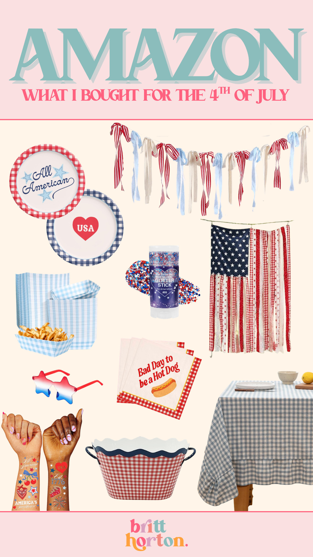 4th of July part musts from Amazon!

4th of july, patriotic, party supplies, seasonal, amazon finds, finds under $50, britt horton 

 #LTKSeasonal