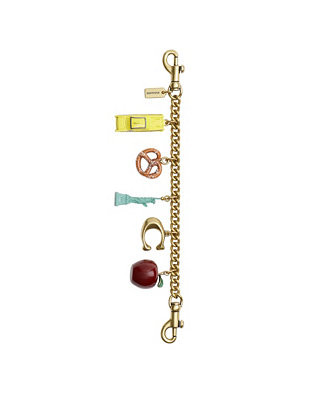 COACH New York Motif Chain Bag Charm - Macy's | Macy's