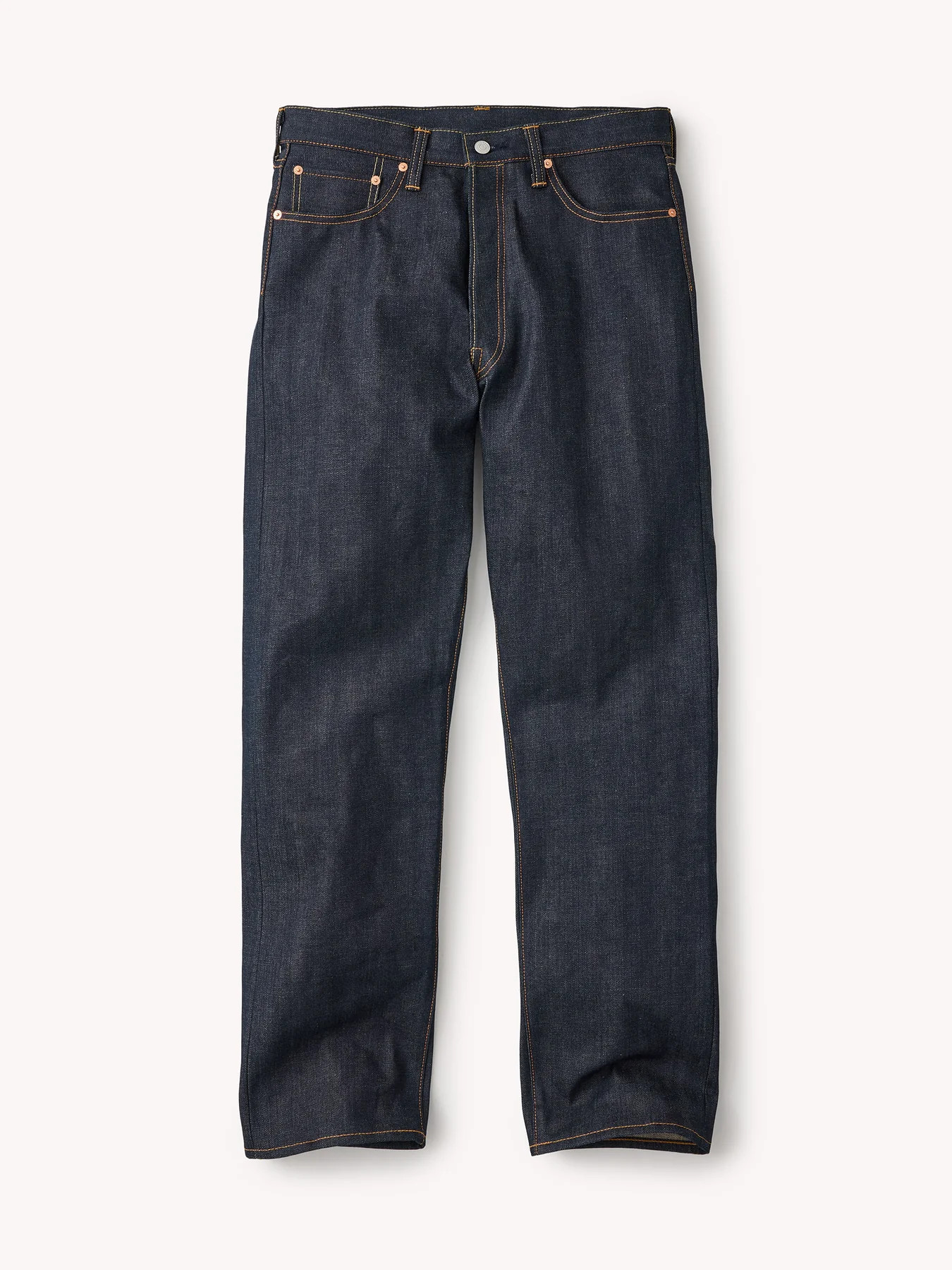 Raw Japanese Selvedge Full Saddle Jean | Buck Mason | Buck Mason