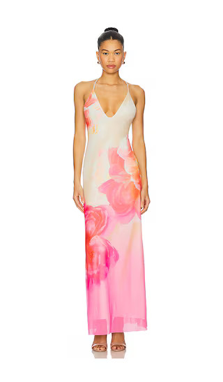 AFRM Romy Dress in Pink. - size XS | Revolve Clothing (Global)