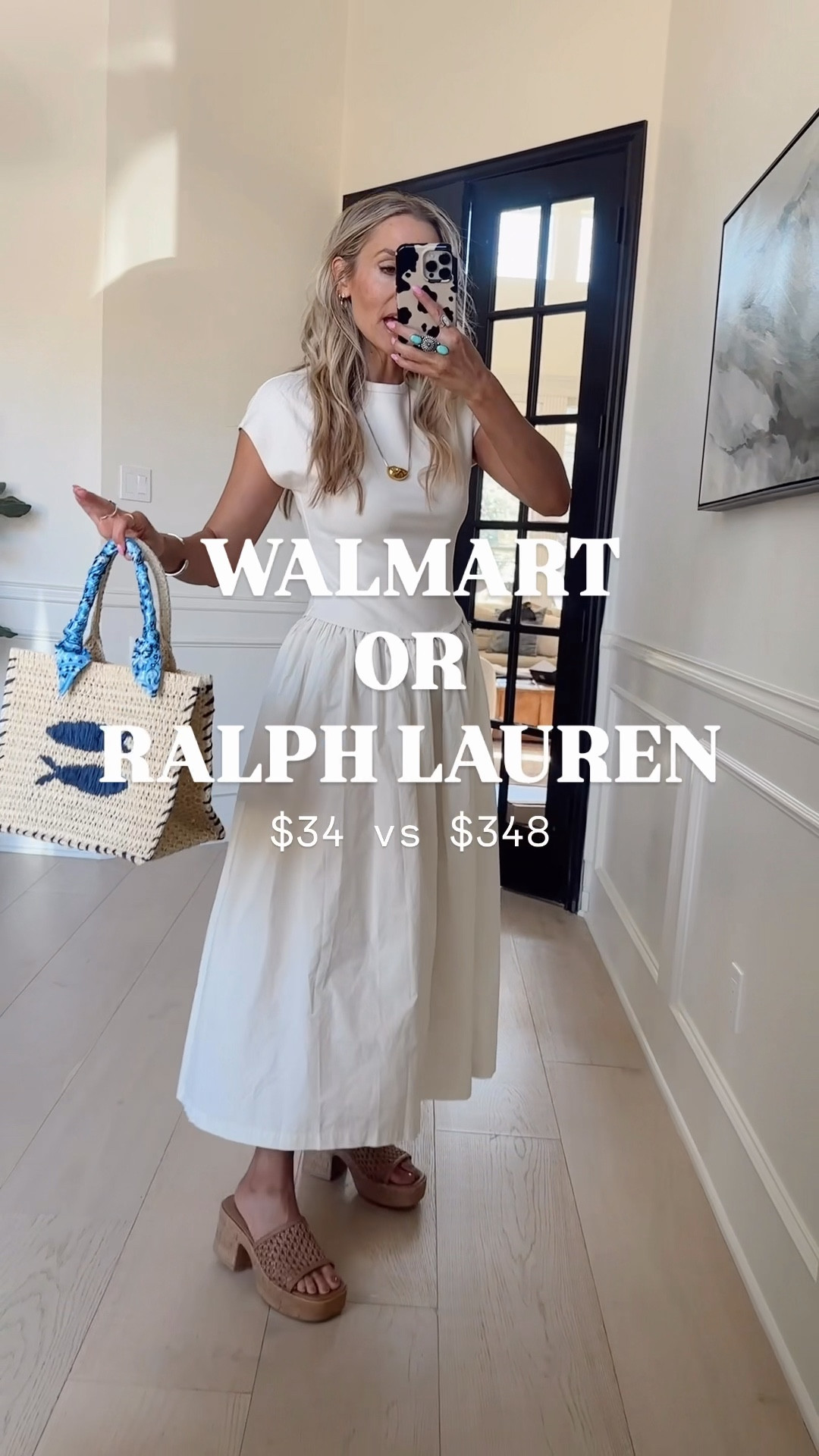 Snag this $32 gem while it’s still in stock- sizes are starting to sell out! 🤍 Comes in Black too! 🖤
I got SO many compliments on this beauty at church. Plus it’s comfortable & V flattering. 

Size: S / TTS / 5’5” / 120ish lbs 