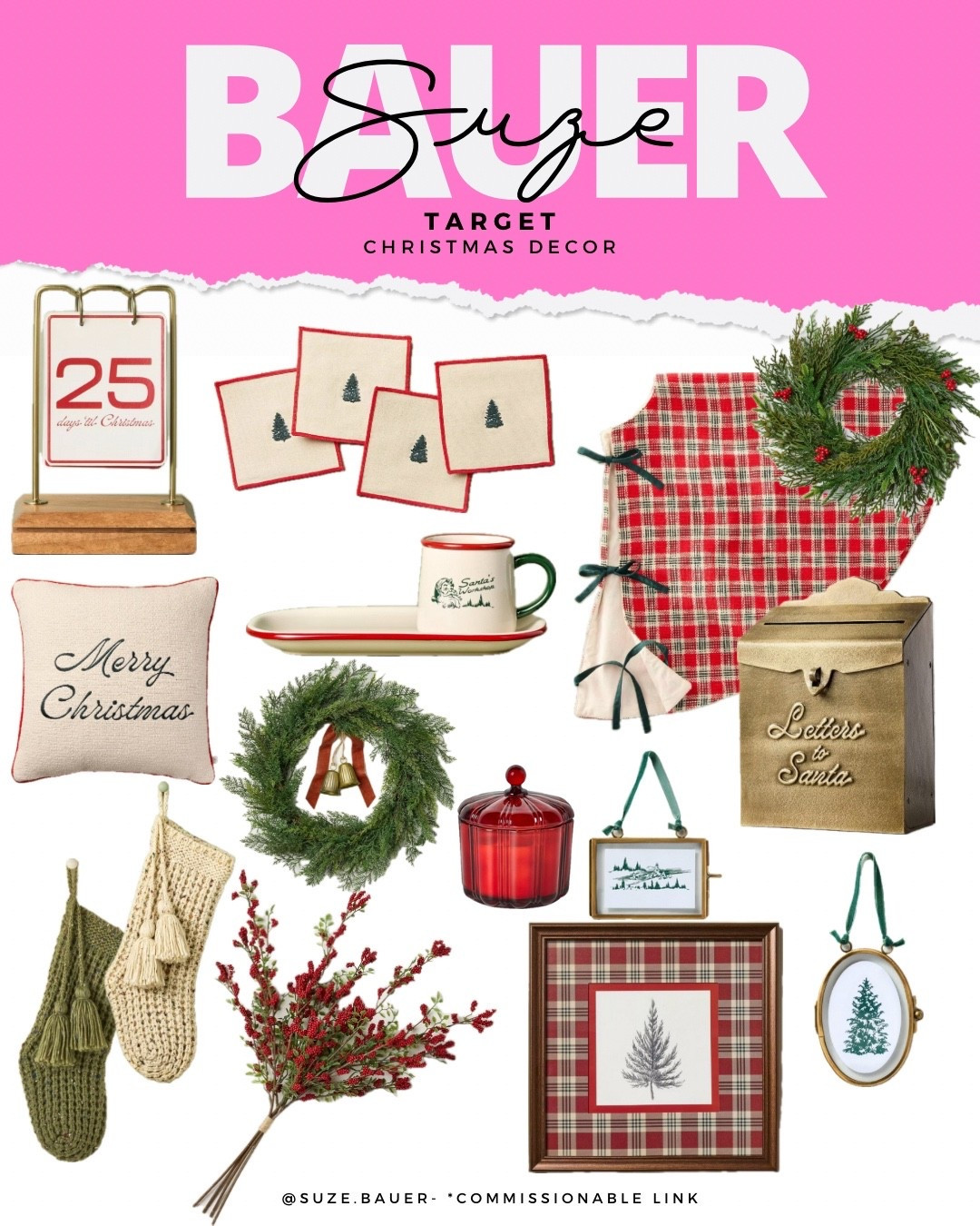 Christmas Decor from Target! 🎄🎅🏼🎁

Christmas, holiday, home decor, decorations

#LTKHome #LTKFindsUnder50 #LTKHoliday