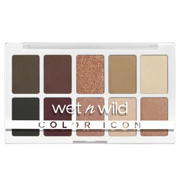 wet n wild Color Icon 10 Pan Eyeshadow Palette, Nude Awakening, 0.42 oz - Walmart.com | Walmart (US)