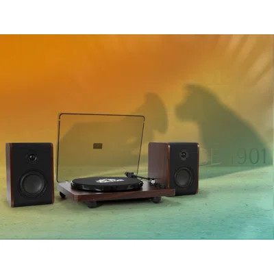 Bluetooth Record Player with Stereo Speakers | Wayfair North America