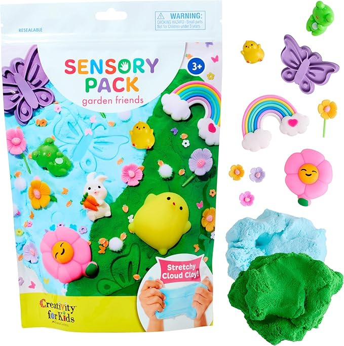 Creativity for Kids Sensory Pack: Garden Friends, Easter Basket Stuffers & Sensory Toys for Toddl... | Amazon (US)