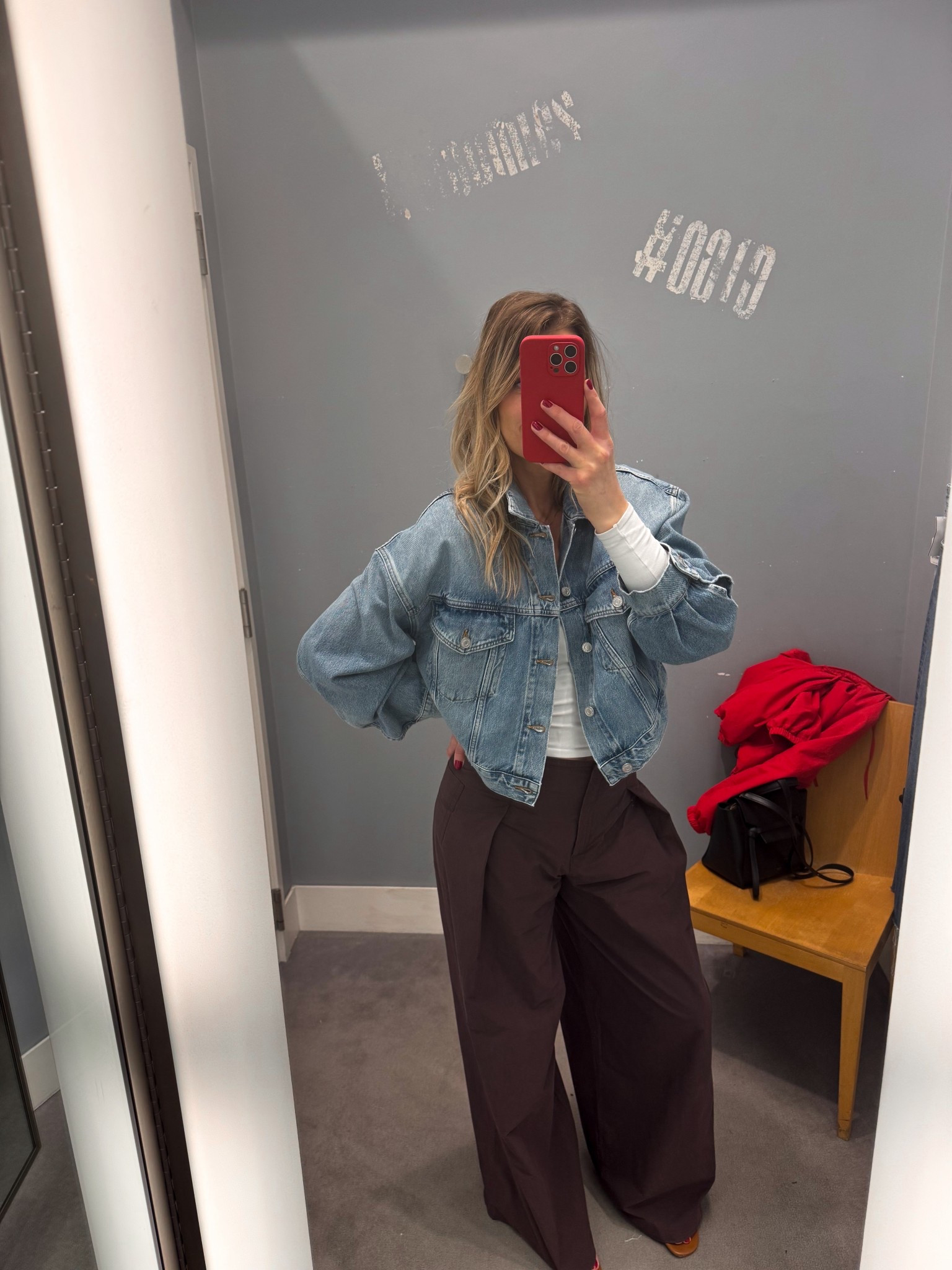 Such a cool denim jacket. Slightly cropped & oversized. I’m wearing a medium. 



#LTKTall #LTKOver40 #LTKmomlife