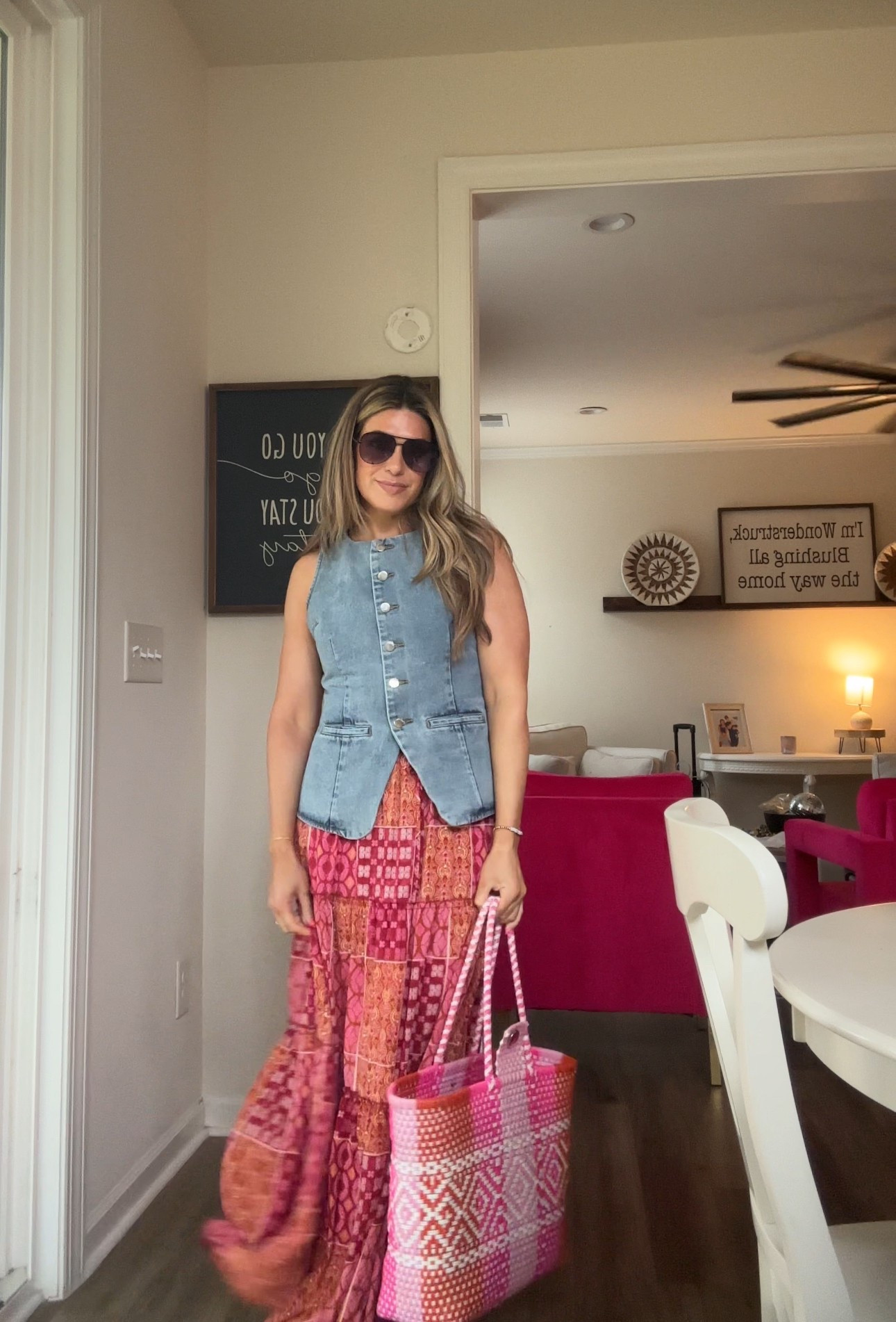 One of my favorite outfits I’ve worn in a long time 🤍✨Wearing a M in both!