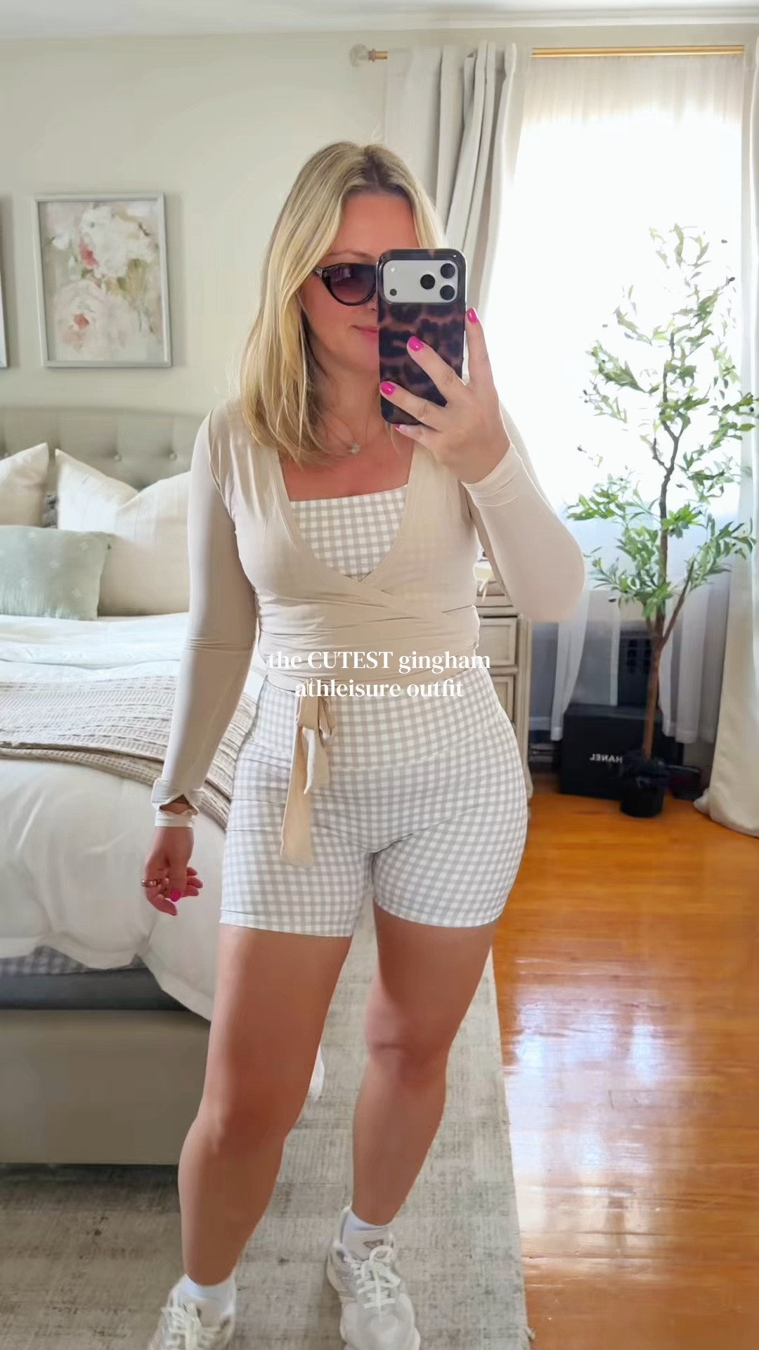 5’5 || 145ish lbs || wearing a MEDIUM 

cute gingham athleisure set, flattering biker shorts set for women, feminine workout outfit aesthetic, comfortable matching activewear set, effortless sporty mom outfit, confidence boosting athleisure look, pretty neutral gym set that hugs in all the right places

#LTKootd #LTKActive #LTKfitnessgoals