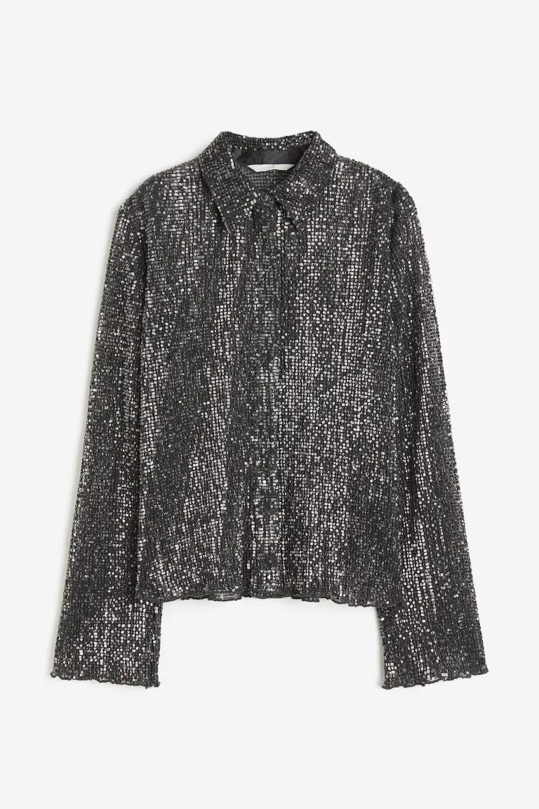 Sequined Blouse | H&M (US + CA)