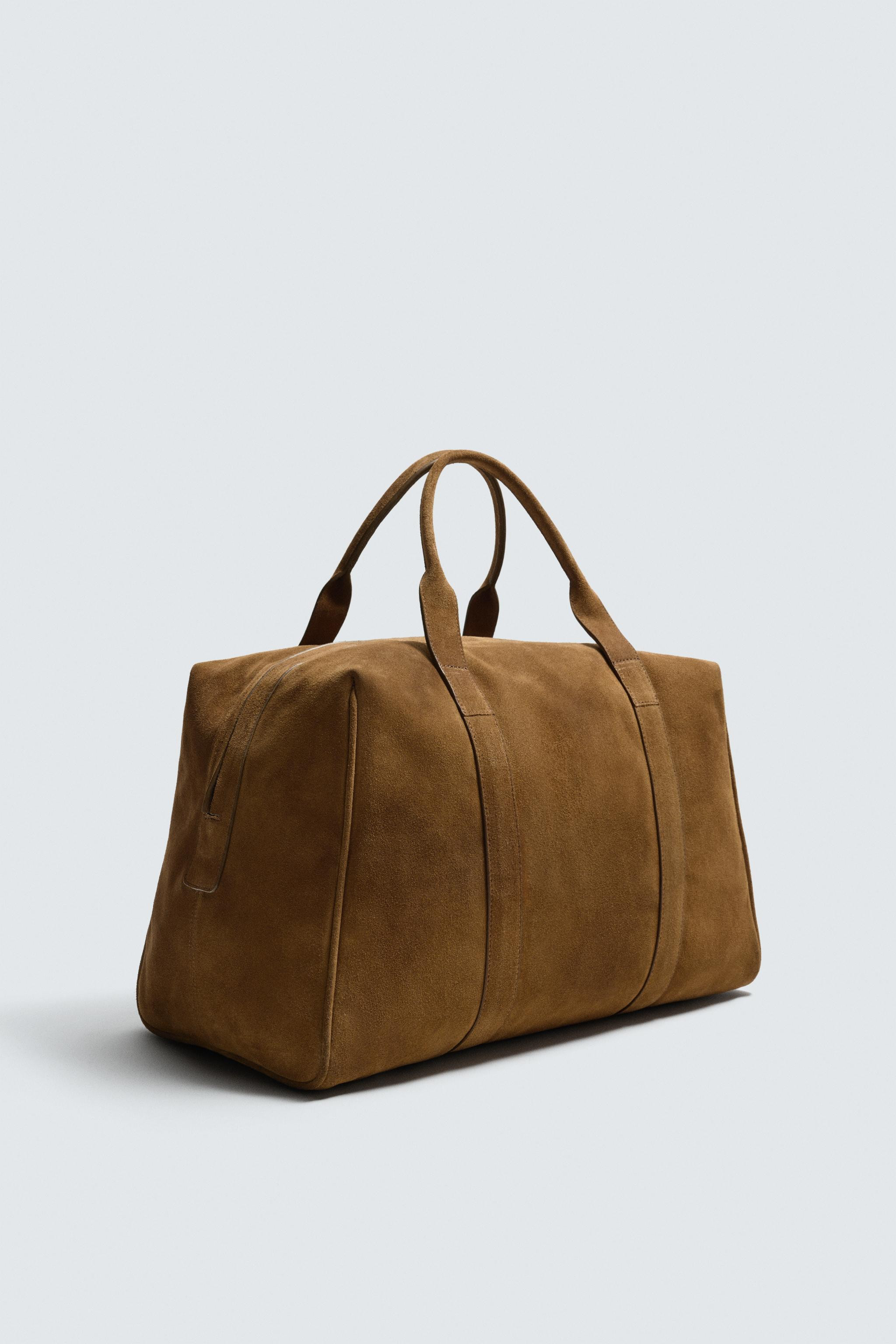 LIMITED EDITION LEATHER TRAVEL BAG | Zara US