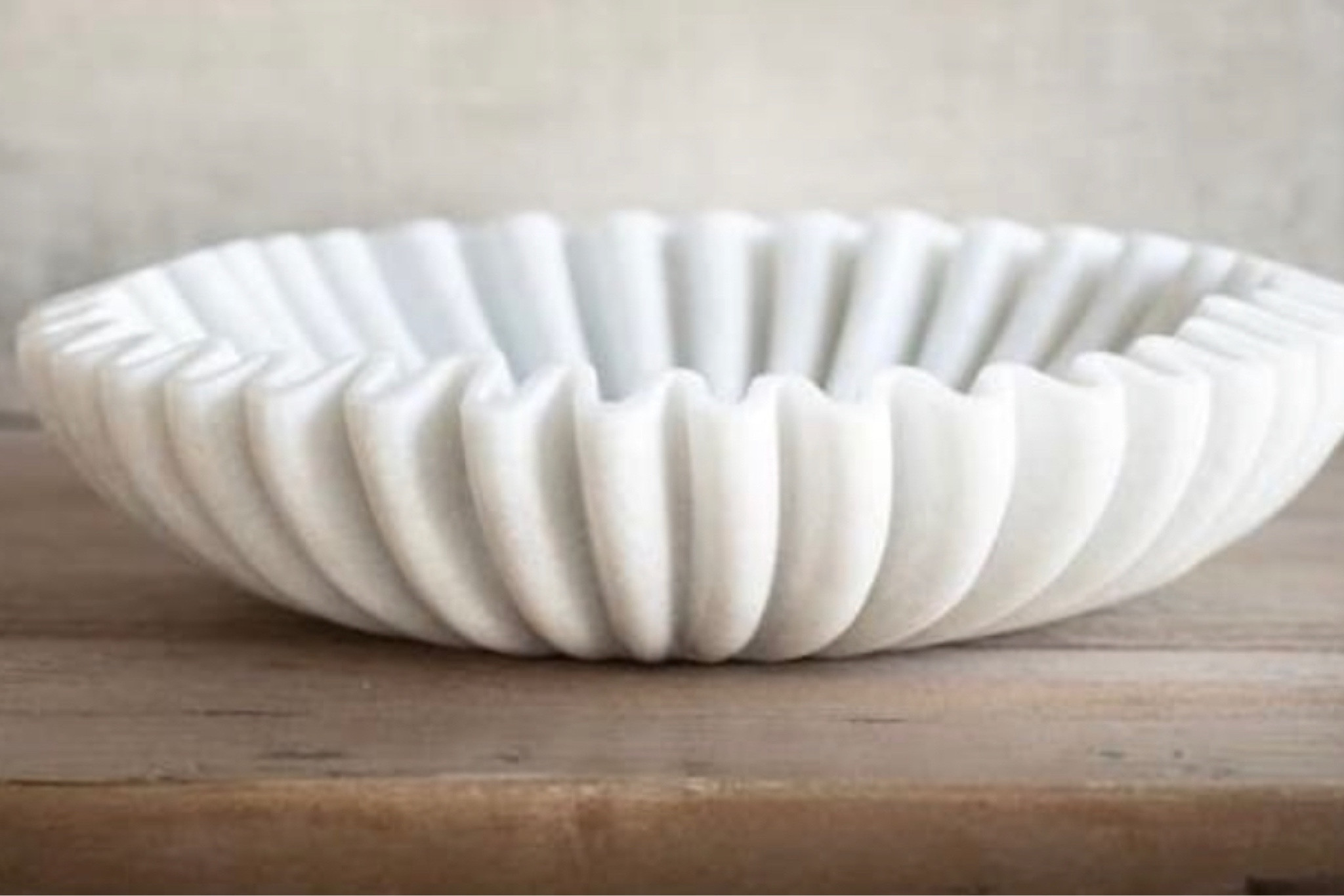 Trending. Marble bowl. Fluted marble bowl. Shelf decor. Neutral home. Interior styling. Etsy finds. Marble home decor. 

#ltkhome #kellerandoak #etsy 