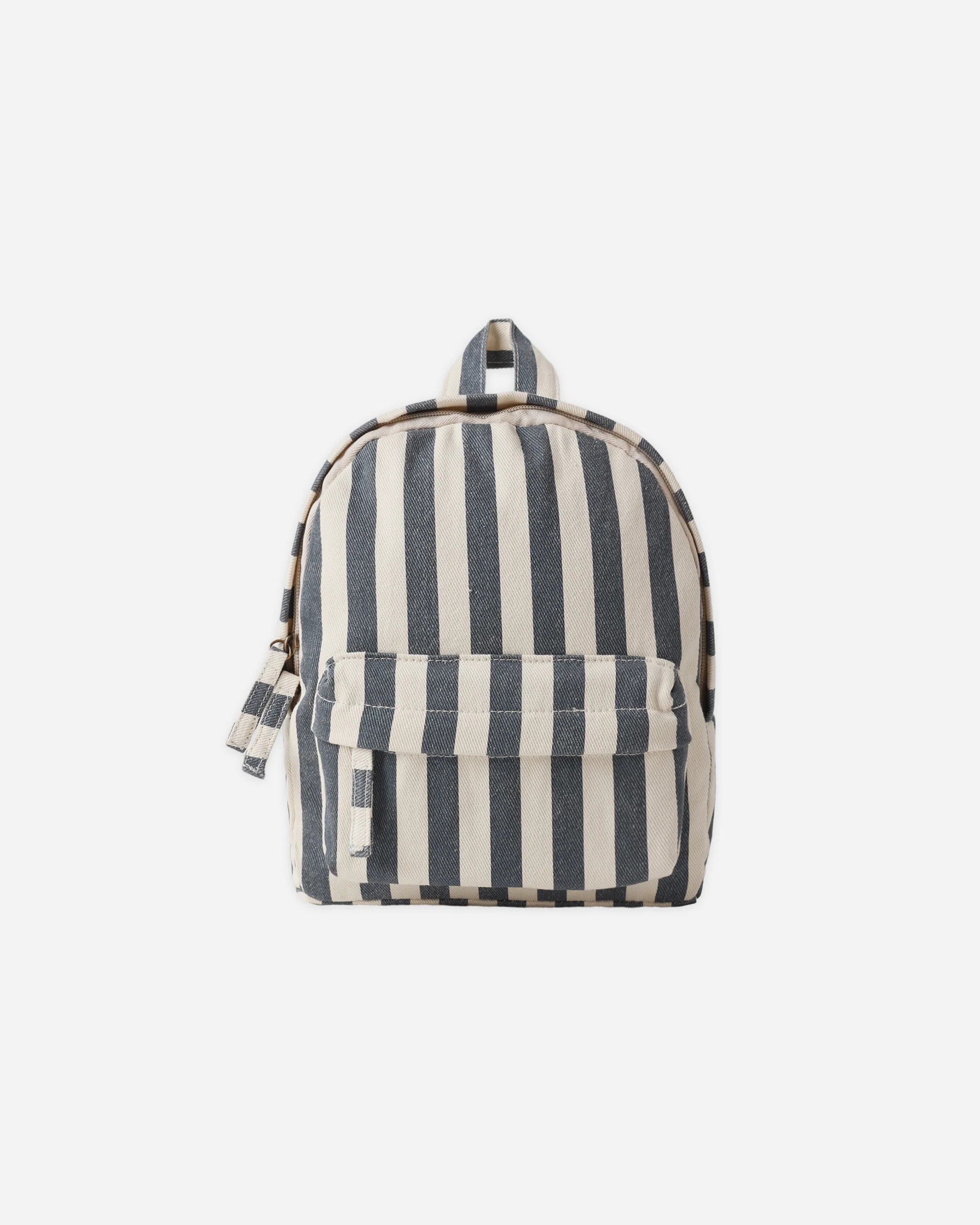Mini Backpack Navy Stripe | Rylee + Cru