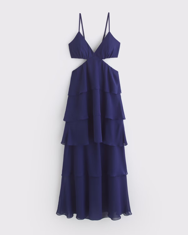 3-in-1 Convertible Tiered Maxi Dress | Abercrombie & Fitch (US)