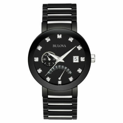 Bulova Diamond-Accent 98D109 Wrist Watch for Men 42429454019 | eBay | eBay US