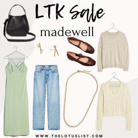 LTK Sale - Madewell

LTKGiftGuide / ltkfindsunder50 / ltkfindsunder100 / LTKplussize / ltkmidsize / LTKshoecrush / LTKitbag / LTKworkwear / madewell / madewell denim / jeans / denim / jewelry / leather handbag / bag / it bag / it bags / cardigan / sweater / slip dress / green slip dress / necklace / gold necklace / brown shoes / gold earrings / stud earrings / jeans / curve jeans / neutral sweaters / fall outfit / fall outfits / sale / LTK sale 

#LTKSeasonal #LTKSale #LTKstyletip