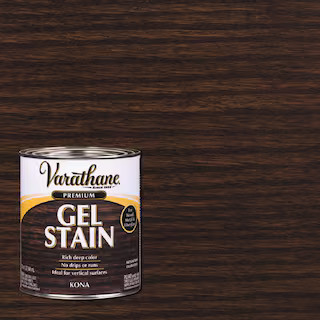 Varathane 1 qt. Kona Wood Interior Gel Stain 349701 - The Home Depot | The Home Depot