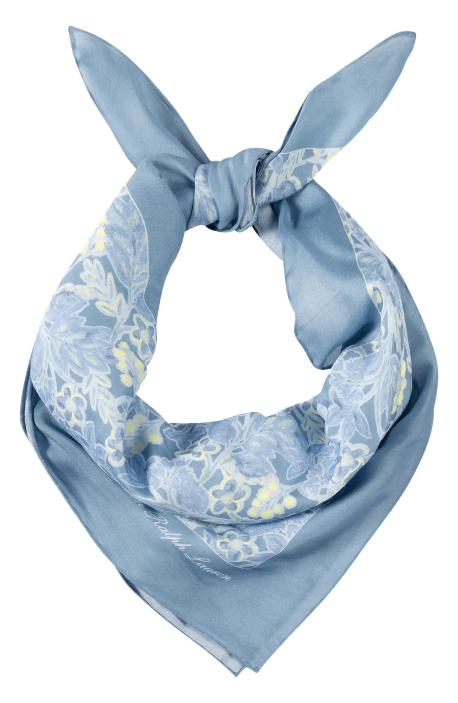 Lauren Ralph Lauren Summer Floral Small Square Scarf | Nordstrom | Nordstrom