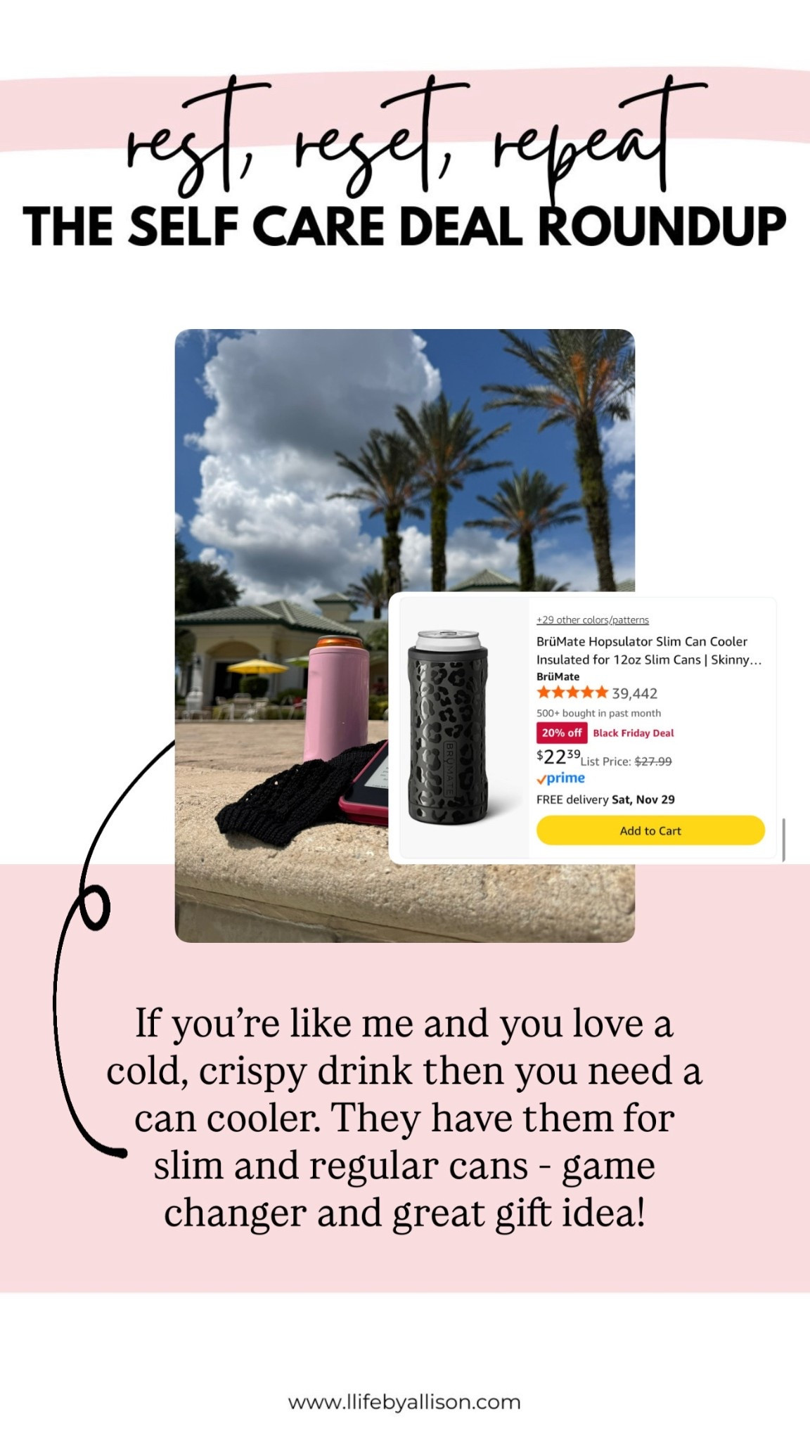 Black Friday is officially here and I’m rounding up the best self-care deals you can actually use all season long. From cozy essentials to everyday wellness favorites, these are the finds worth snagging while they’re marked down.

I’ll be updating LTK all weekend with new sales as they drop — tap to shop and check back for fresh deals. Happy saving! 

#LTKHoliday #LTKCyberWeek #LTKGiftGuide