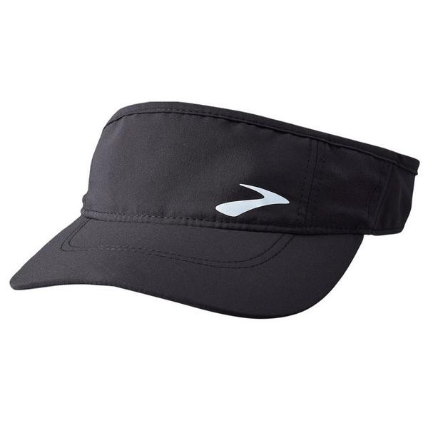 Brooks Journey Visor Running Adjustable Hat S/M Black | Scheels Sports