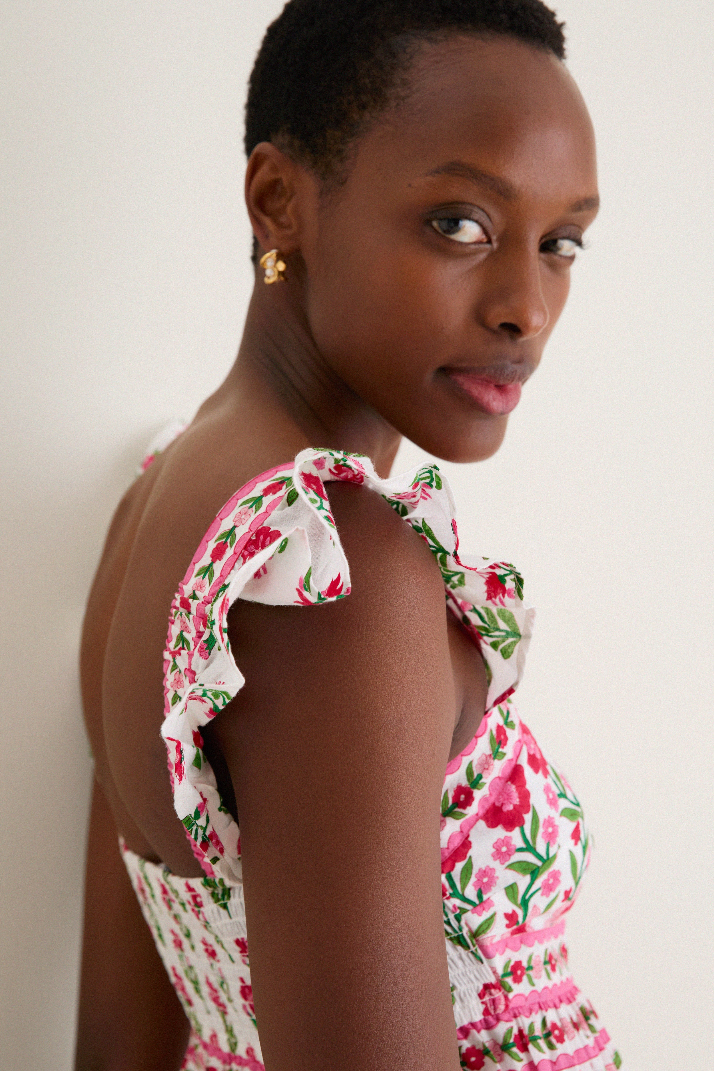 Rose Folk Lucia Dress | Tuckernuck (US)